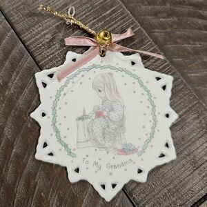 Precious Moments Enesco Collection To My Grandma Ornament